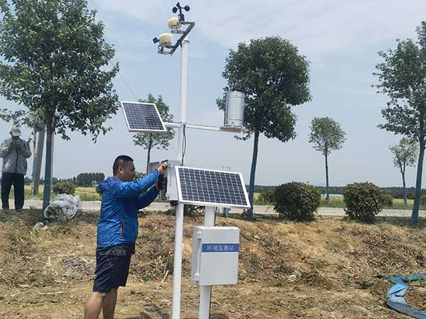 泰安東平接山鎮(zhèn)周徐莊村農(nóng)業(yè)氣象觀測站安裝案例