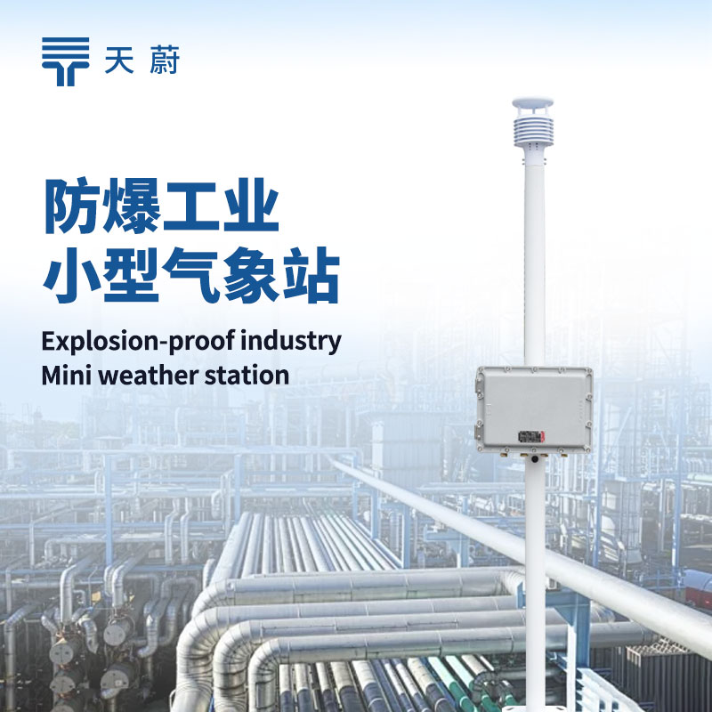 防爆小型氣象站系統(tǒng)：特殊防爆工藝，保障環(huán)境安全